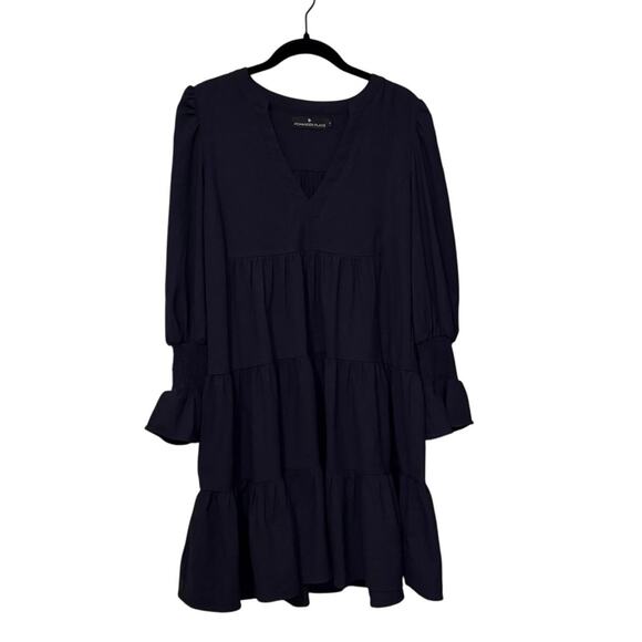 Tuckernuck Pomander Place Navy Poplin Kenzo Mini Dress Size Small - Picture 4 of 12